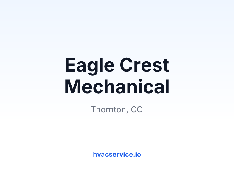 Eagle Crest Mechanical