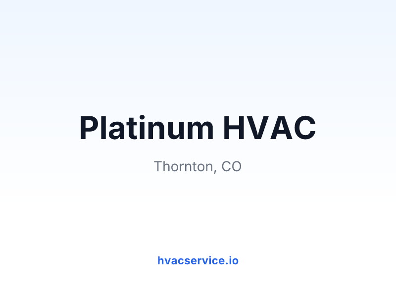 Platinum HVAC