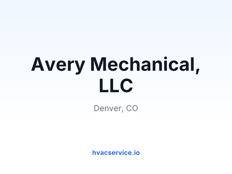 Avery Mechanical, LLC
