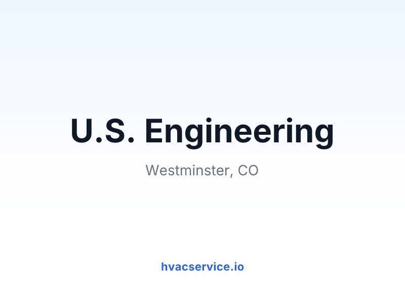 U.S. Engineering