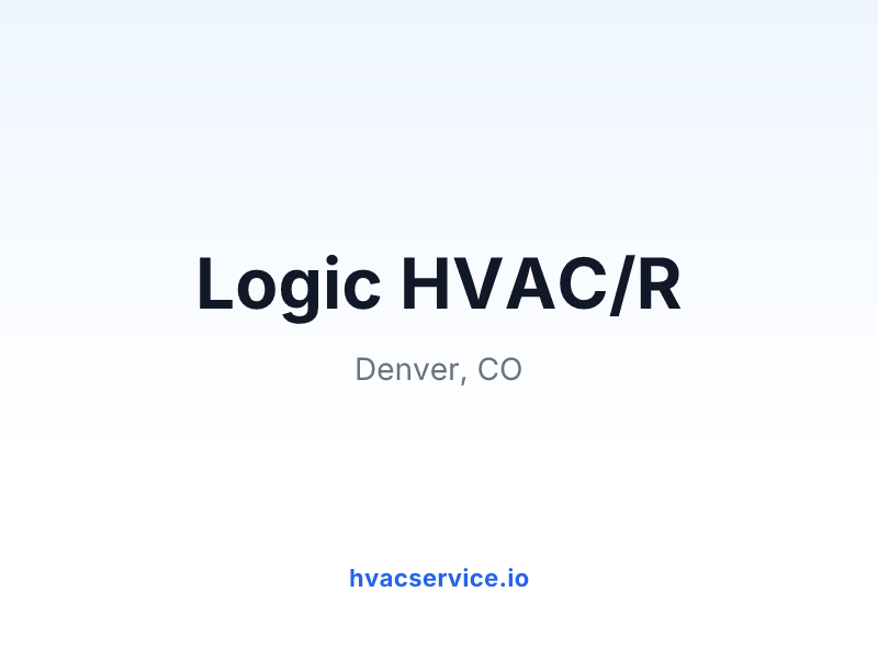 Logic HVAC/R