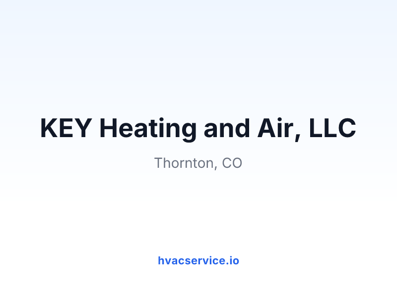 KEY Heating and Air, LLC