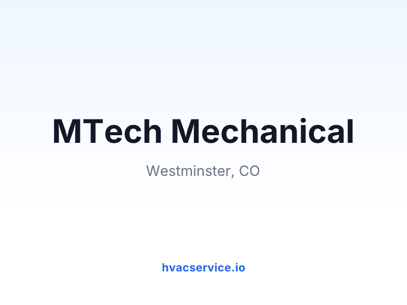 MTech Mechanical