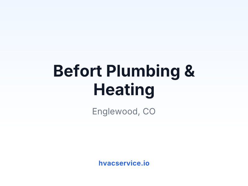Befort Plumbing & Heating
