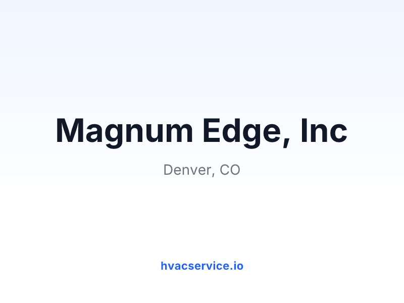 Magnum Edge, Inc