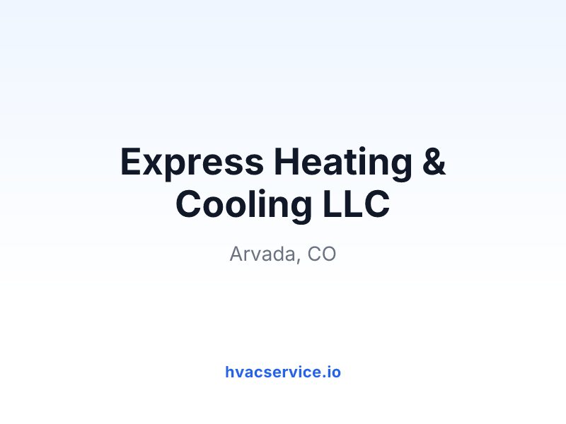 Express Heating & Cooling LLC