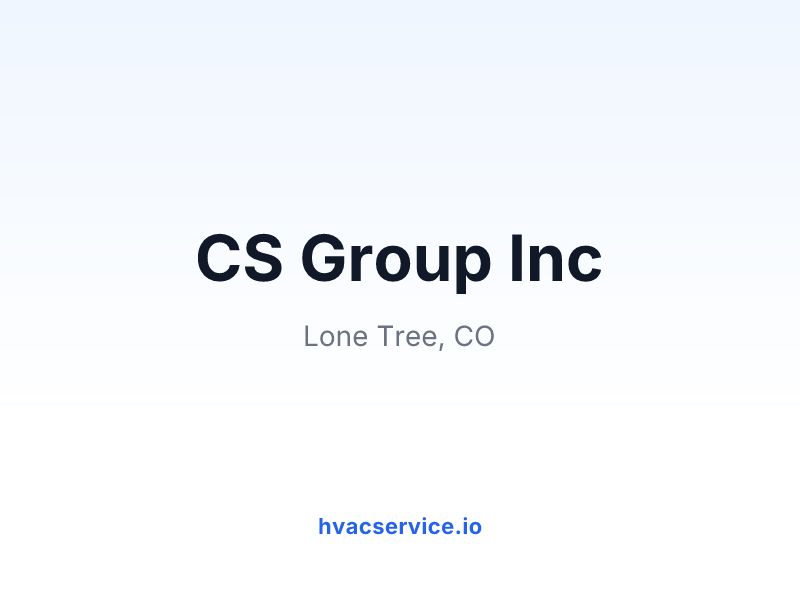 CS Group Inc