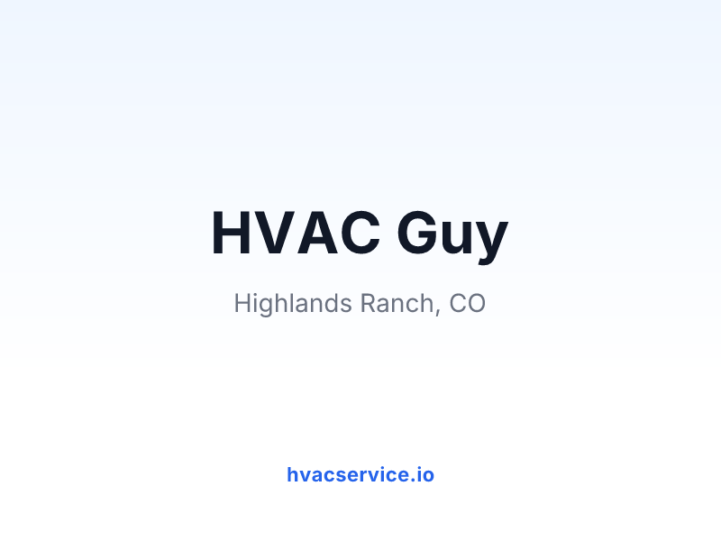 HVAC Guy