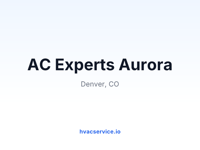 AC Experts Aurora