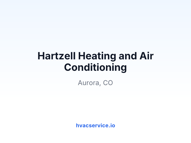 Hartzell Heating and Air Conditioning