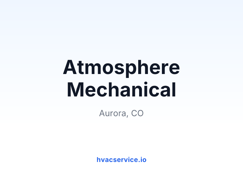 Atmosphere Mechanical