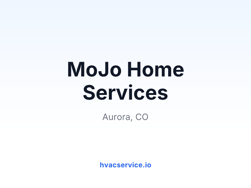 MoJo Home Services