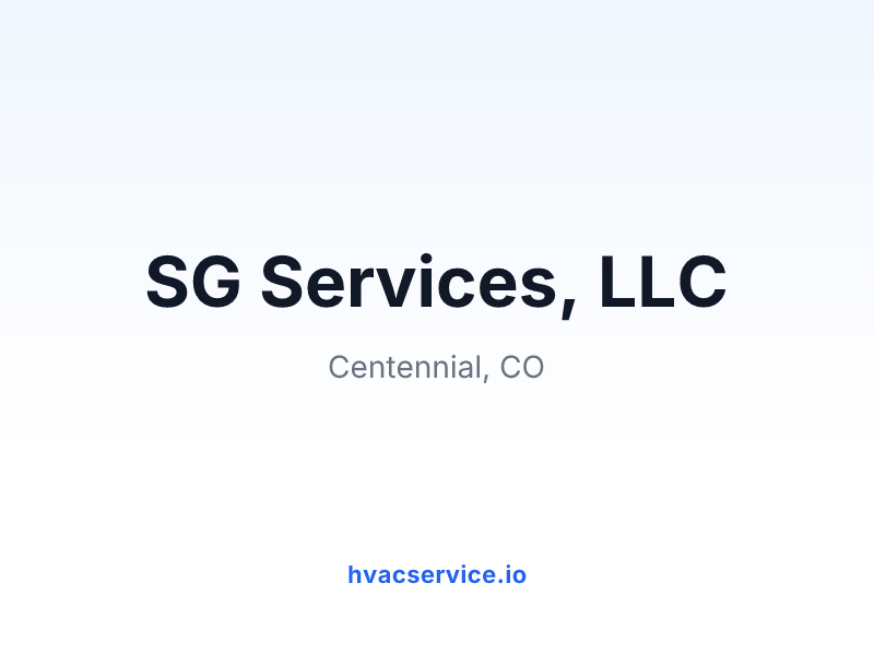 SG Services, LLC