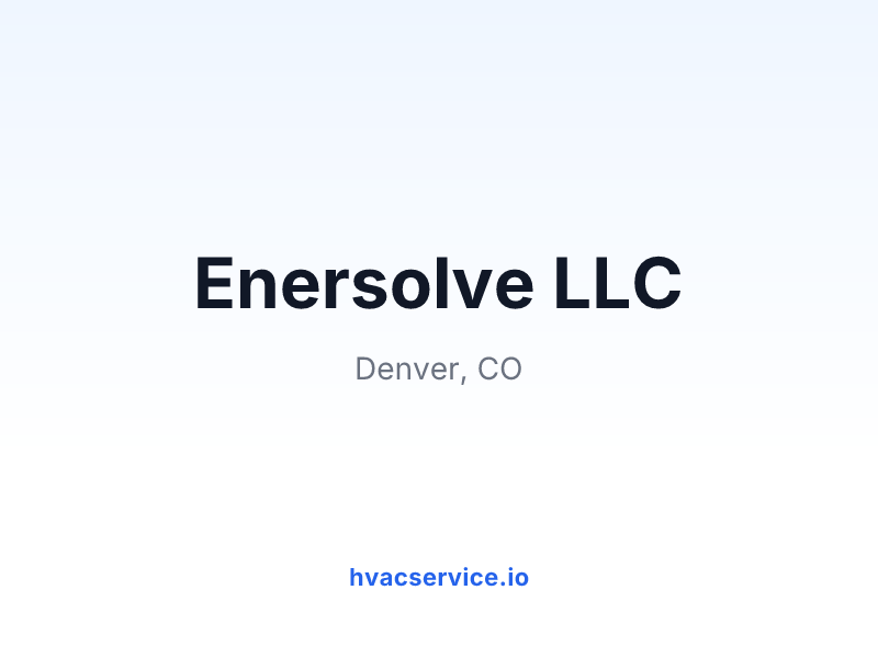Enersolve LLC