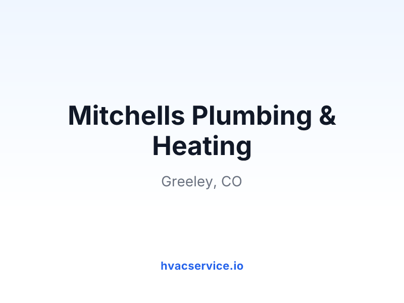 Mitchells Plumbing & Heating