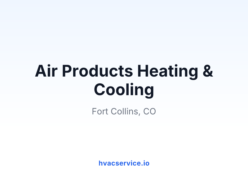 Air Products Heating & Cooling