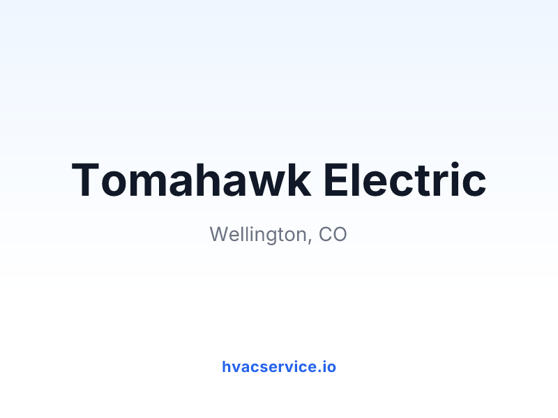 Tomahawk Electric