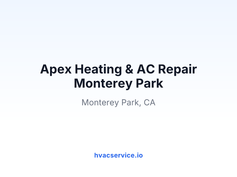 Apex Heating & AC Repair