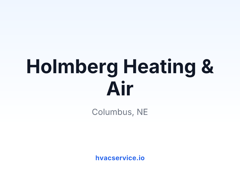 Holmberg Heating & Air