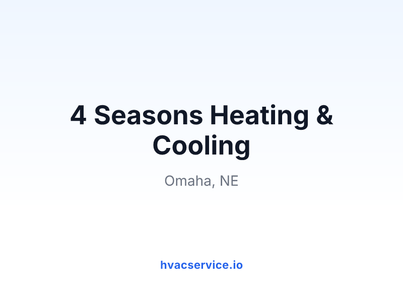 4 Seasons Heating & Cooling