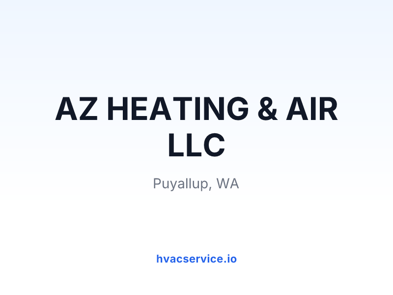 AZ HEATING & AIR LLC