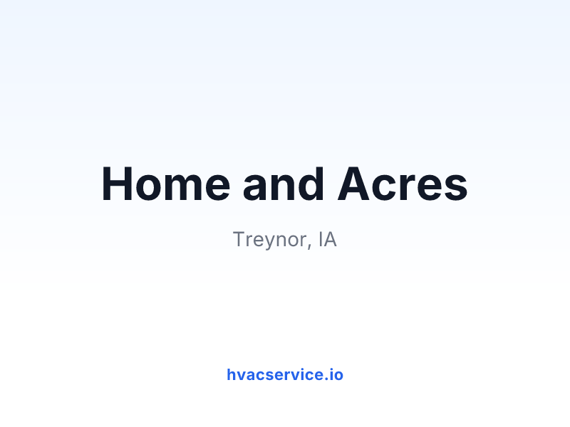 Home and Acres