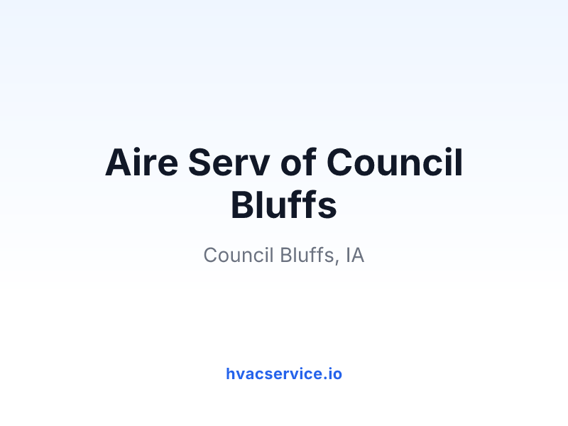 Aire Serv of Council Bluffs