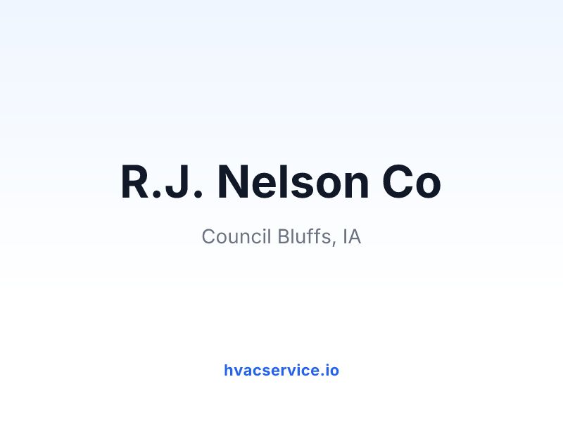 R.J. Nelson Co