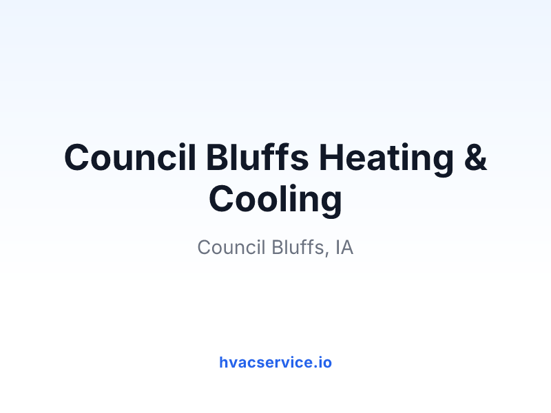 Council Bluffs Heating & Cooling