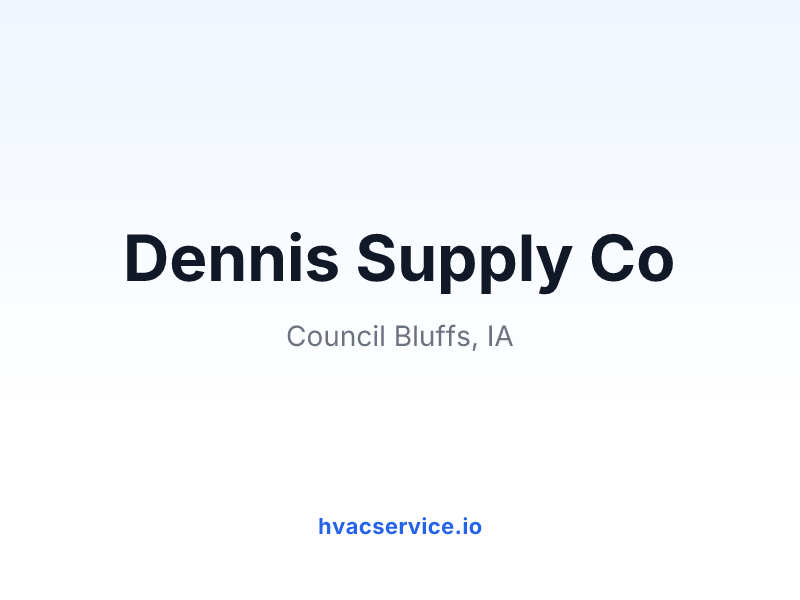 Dennis Supply Co