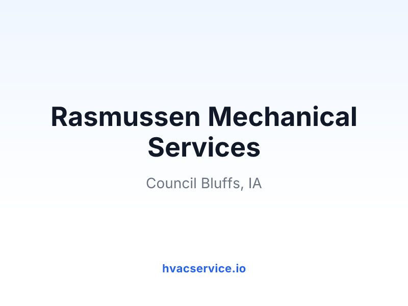 Rasmussen Mechanical Services
