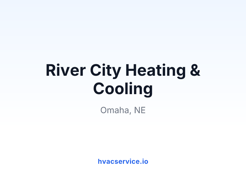 River City Heating, Cooling & Plumbing