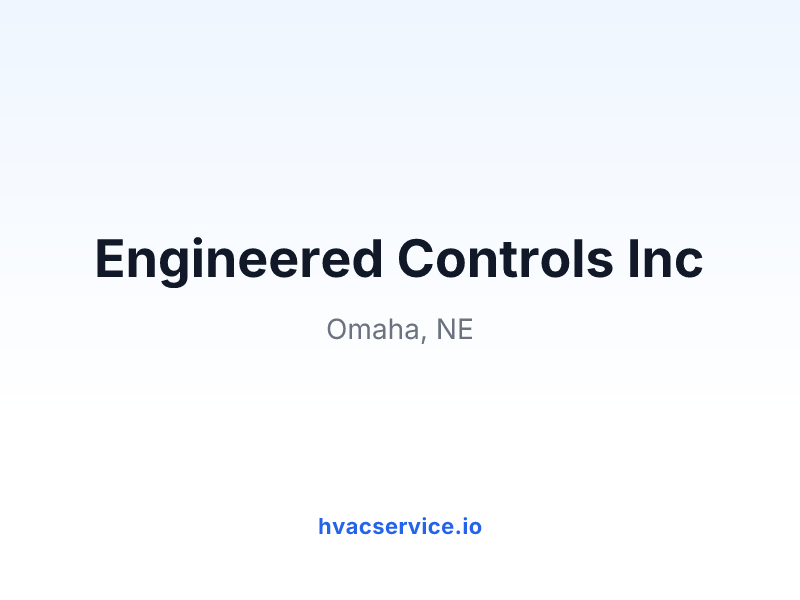 Engineered Controls Inc