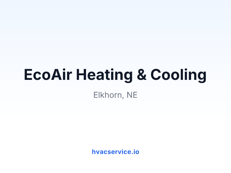 EcoAir Heating & Cooling