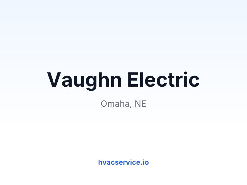 Vaughn Electric