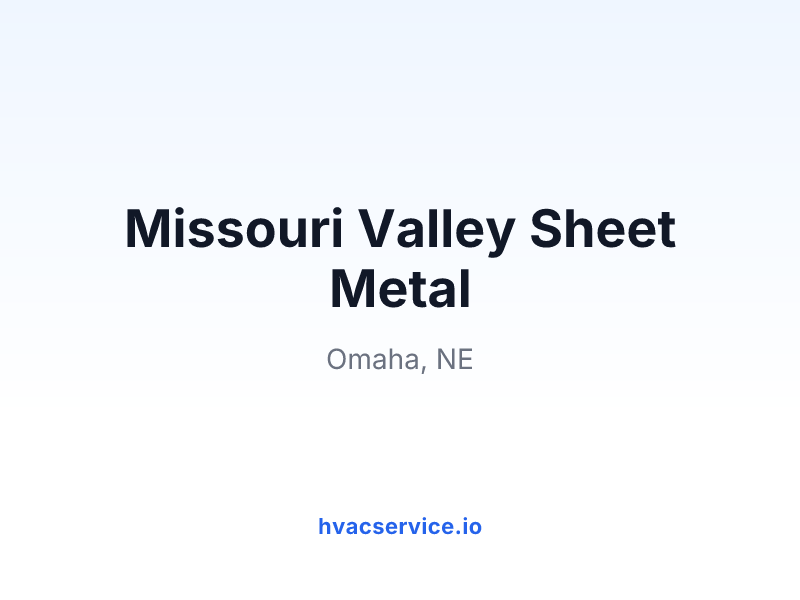 Missouri Valley Sheet Metal