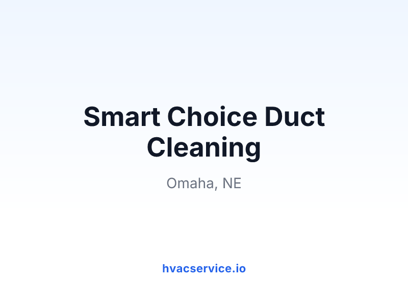 Smart Choice Duct Cleaning