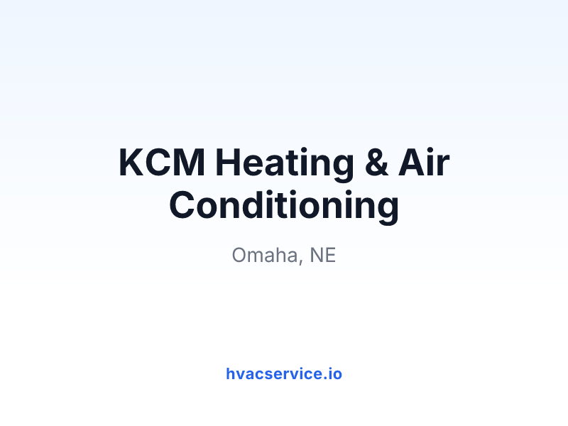 KCM Heating & Air Conditioning