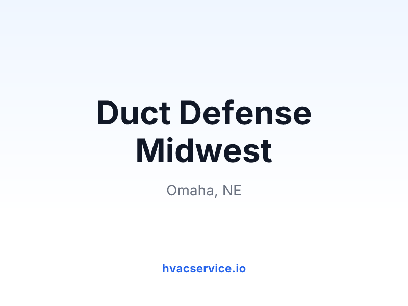 Duct Defense Midwest