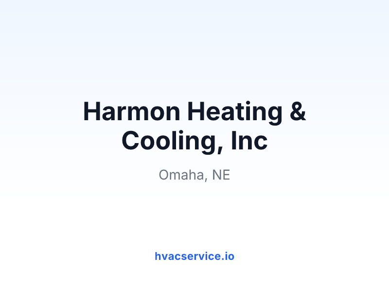 Harmon Heating & Cooling, Inc