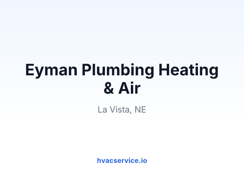 Eyman Plumbing Heating & Air