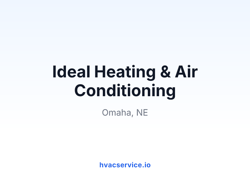 Ideal Heating & Air Conditioning