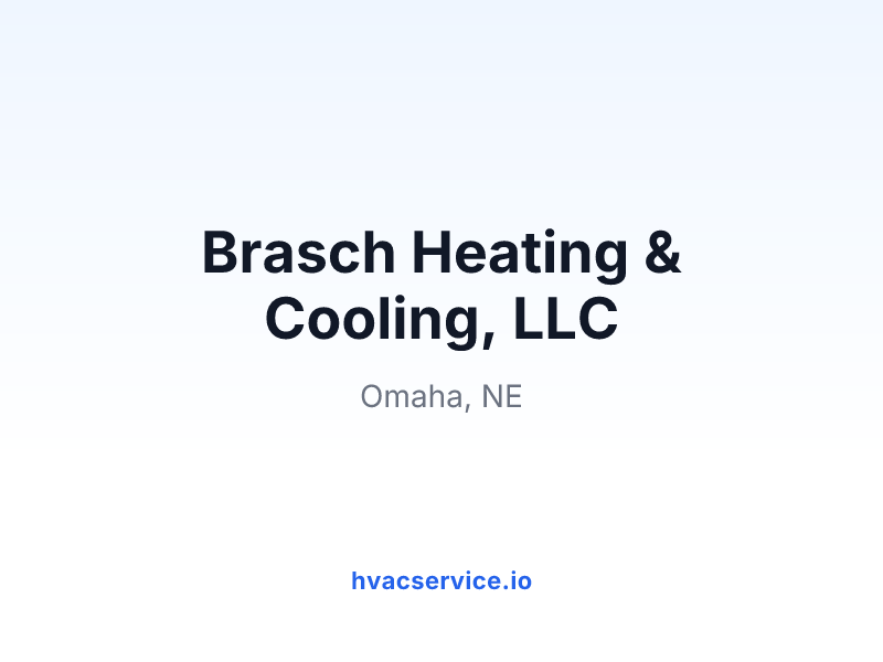 Brasch Heating & Cooling, LLC