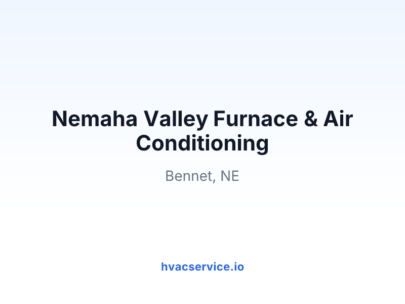 Nemaha Valley Furnace & Air Conditioning