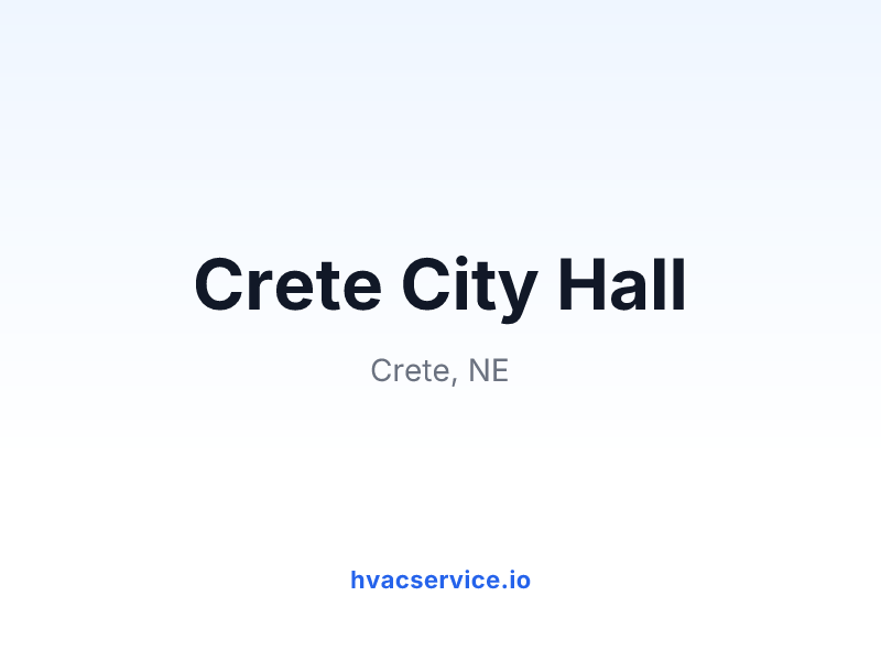 Crete City Hall