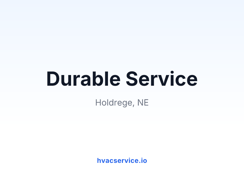 Durable Service