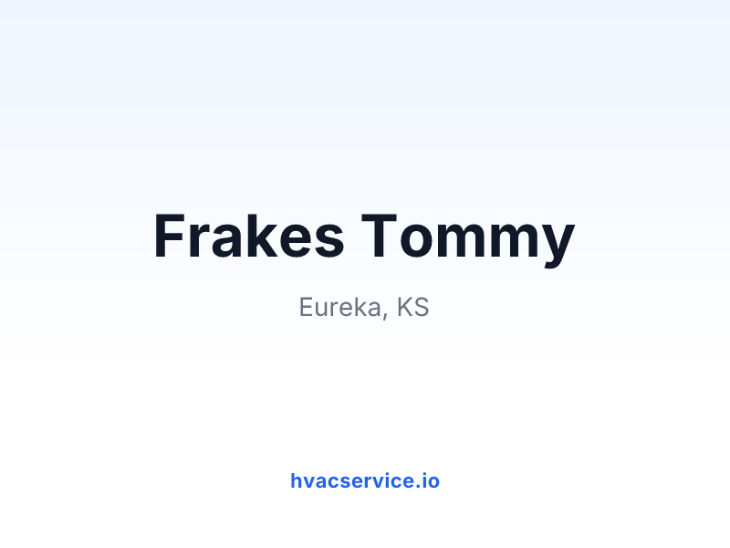 Frakes Tommy