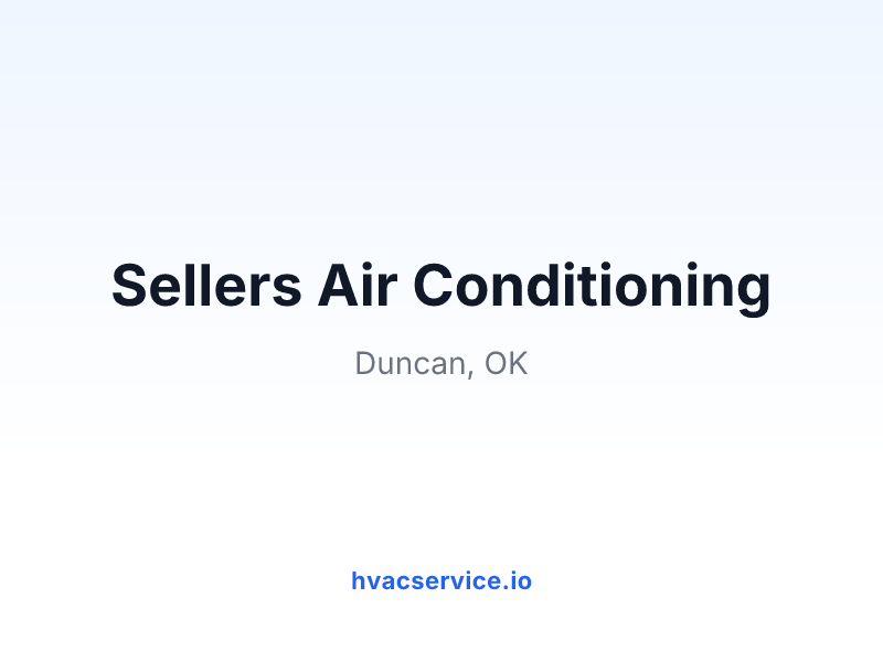 Sellers Air Conditioning