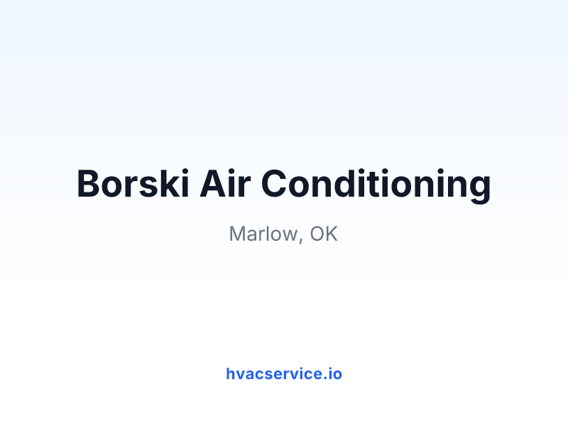 Borski Air Conditioning