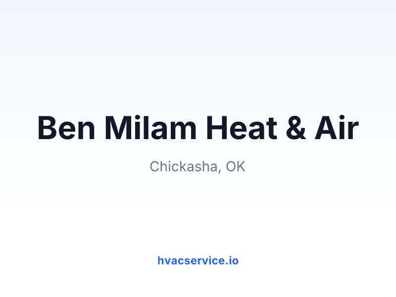 Ben Milam Heat & Air